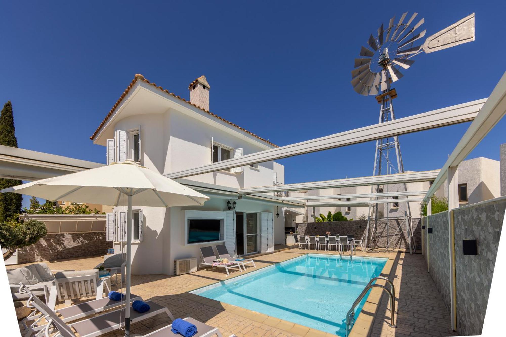 Accomoteleia Crystal Lagoon Villa Protaras Buitenkant foto